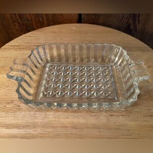 Vintage Glass Candy/Relish Dish